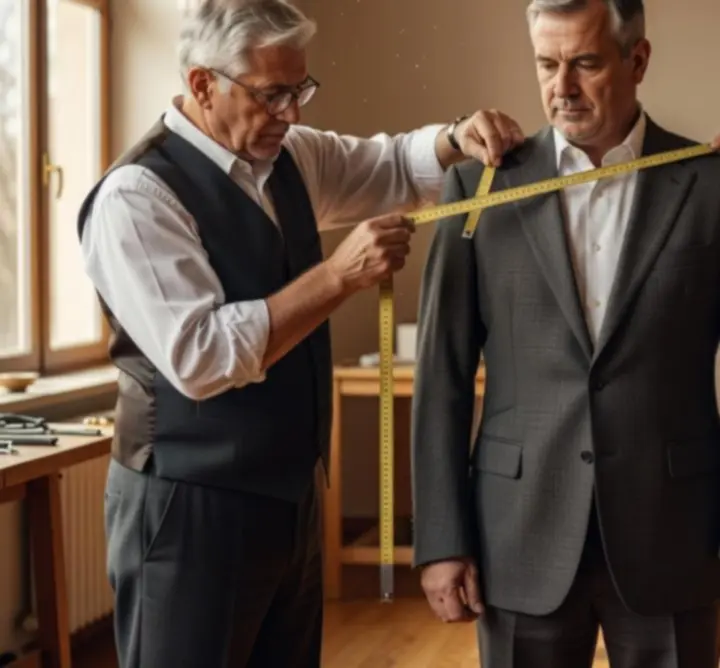 Egyedi készítésű ruhadarabok részletei, finom varrásokkal.